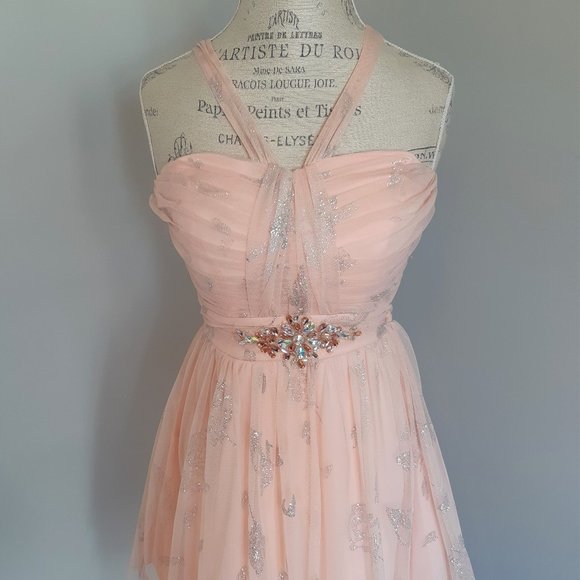 B Darlin Dresses & Skirts - Peach B.Darlin Sleeveless Dress
